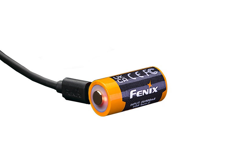 ACUMULATOR FENIX RCR123A / 16340 / 800MAH (LI-ION) - imagine 2